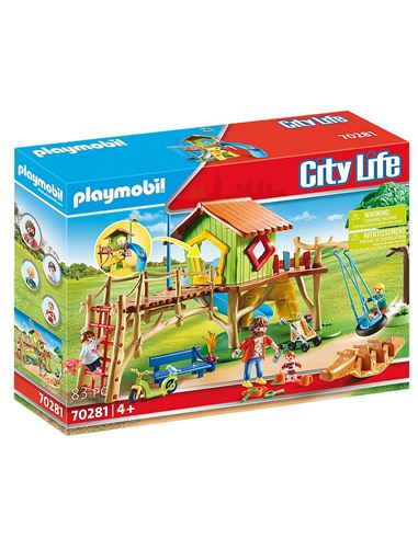 Playmobil - City Life: Parque Infantil Aventura - 30070281