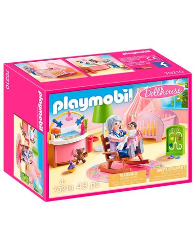 Playmobil - Dollhouse: Habitación del Bebé - 30070210