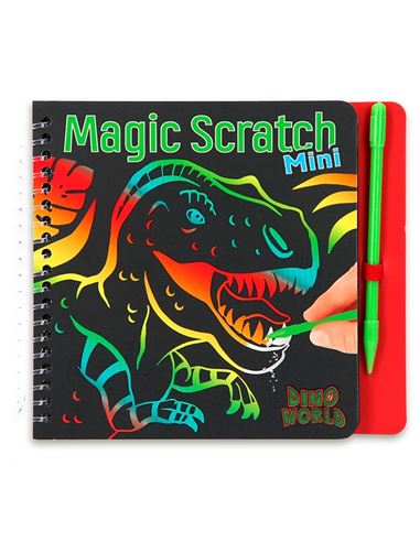 Cuaderno de rascar - Dino World: Mini Magic Scratc - 50210711
