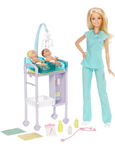 Muñeca - Barbie: Yo quiero ser pediatra - 24582726