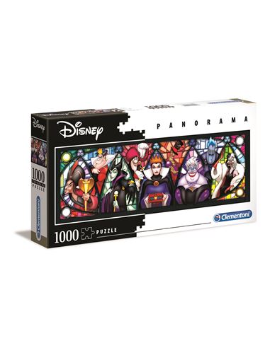 Puzzle - Panorama: Villanos Disney (1000 pzs) - 06639516