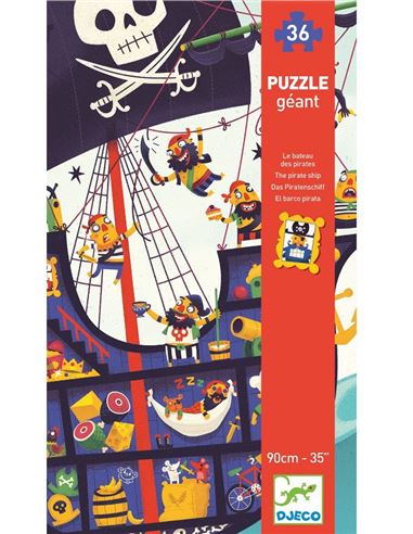 Puzzle Gigante - Barco Pirata - 36237129