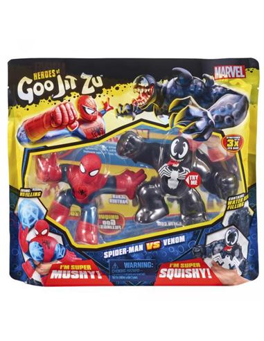 Set Figuras - Goo Jit Zu: Spiderman vs Vendom - 02541146