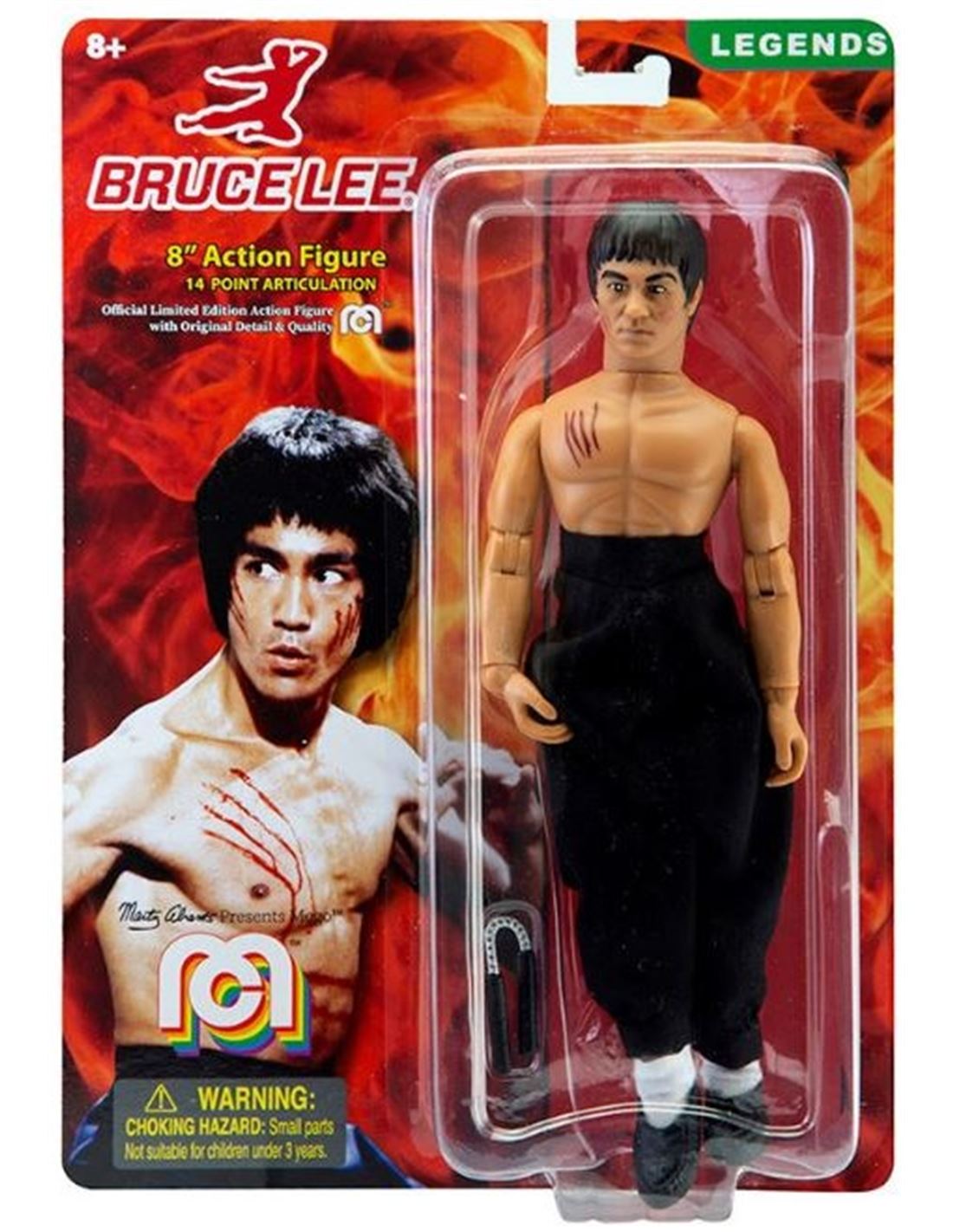 Figuras de acción de Bruce Lee Figuras de acción de 5.5 Pulgadas del Maestro de Kung Fu Bruce Lee Figura de acción del 75 Aniversario de Bruce Lee