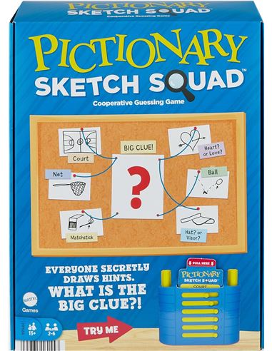 Juego de mesa - Pictionary: Sketch Squad - 24519908