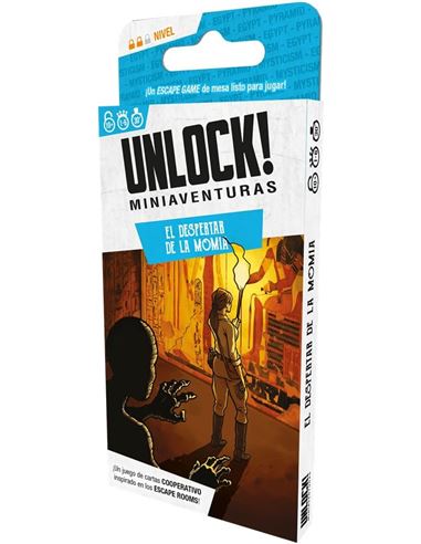 Juego de mesa - Unlock!: MiniAventuras La Momia - 50311133