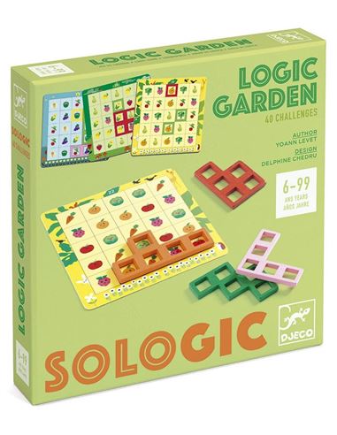 Juego de mesa - Sologic: Garden (lógica) - 36208520