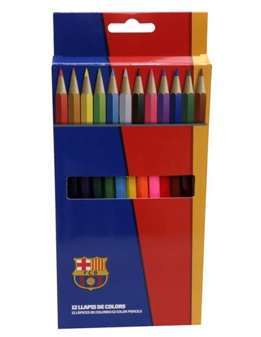 Set de lápices de colores - F.C.Barcelona (12 pzs) - 50907775