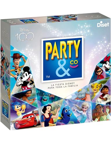 Juego de mesa - Party & Co: Disney 100 aniversario - 09546508