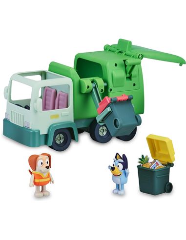Playset - Bluey: Camion de basura y dos figuras - 13015640