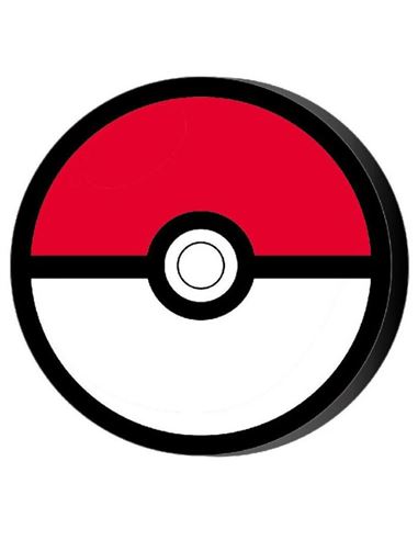 Cojin - Pokemon: Pokeball 3D (40 cm.) - 58311794