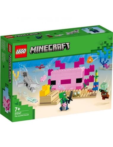 LEGO - Minecraft: La casa ajolote - 22521247