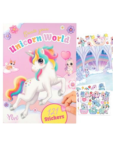 Cuaderno pegatinas - Stickers: Unicorn World (121 - 50212703