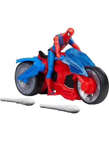 Playset - Spiderman: Moto Arácnida (10 cm) - 25518253