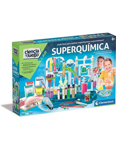Set Ciencia y juego - Superquímica: Experimentos - 06655468