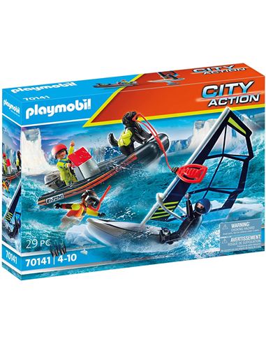 Playmobil - City Action: Rescate Polar con Bote - 30070141