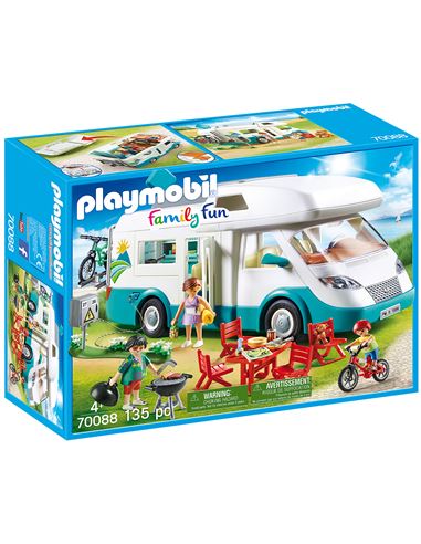 Playmobil - Family Fun: Caravana de Verano 70088 - 30070088