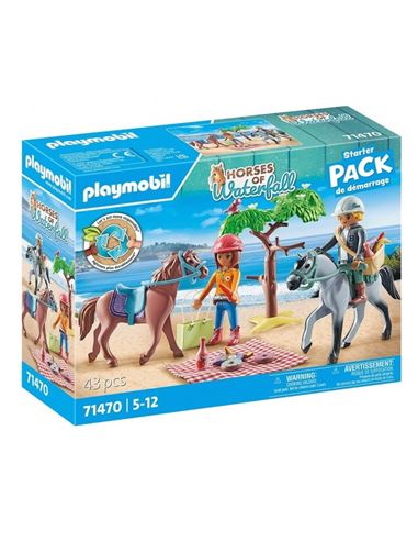 Playmobil - Horses: Starter Pack Excursión a cabal - 30071470