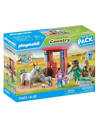 Playmobil - Horses: Starter Pack Veterinaria granj - 30071471