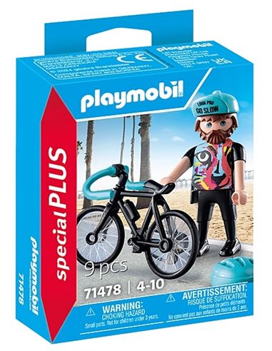 Playmobil - Special Plus: Ciclista de carretera - 30071478