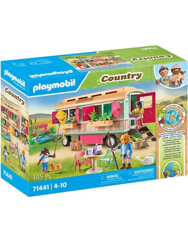 Playmobil - Country: Café Tren con huerto - 30071441