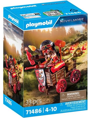 Playmobil - Novelmore: Carro de Kahboom - 30071486