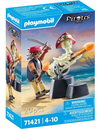 Playmobil - Pirates: Artillero Pirata - 30071421
