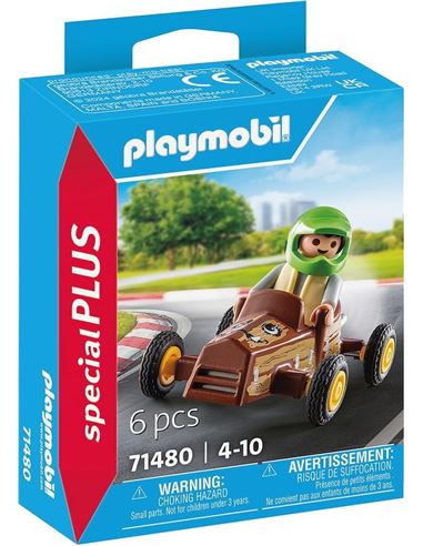 Playmobil - Special Plus: Niño con Kart - 30071480