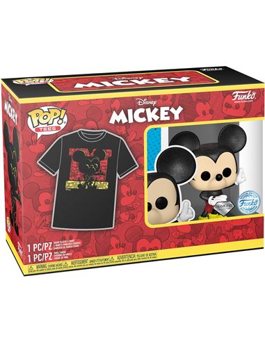 Set de regalo - Mickey: Camiseta y Funko POP! (Tal - 54274506