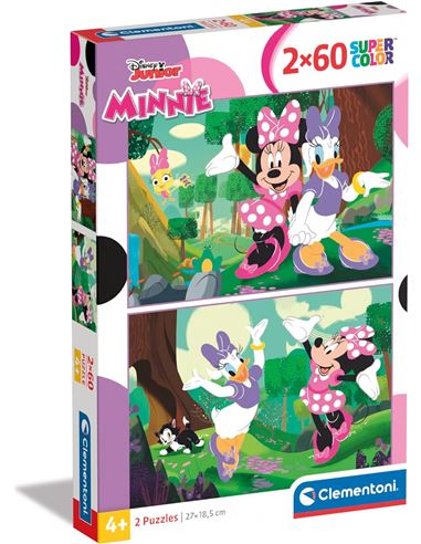 Puzzle - Multipuzzle: Disney Minnie y Daisy (2x60 - 06624815