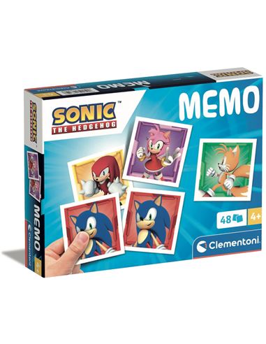 Juego de mesa - Memo: Sonic (48 pzs) - 06618312