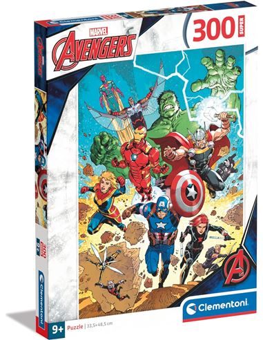 Puzzle - Super: Avengers lucha (300 pzs) - 06621728