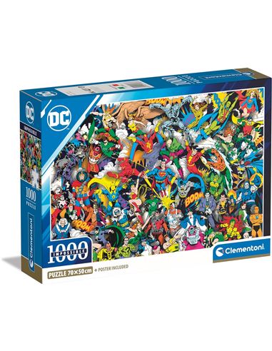 Puzzle - DC: Justice League Impossible (1000 pzs) - 06639863