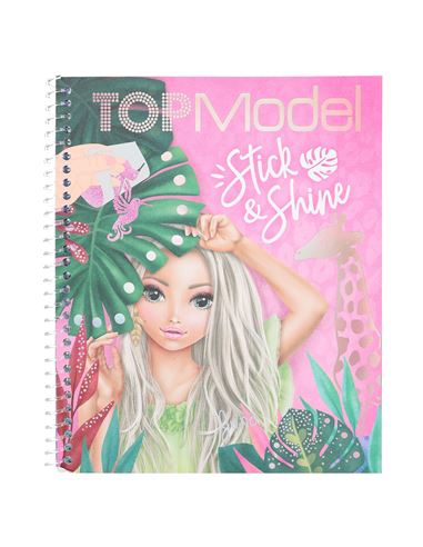 Cuaderno de colorear - TOPModel: Stick & Shine - 50212470