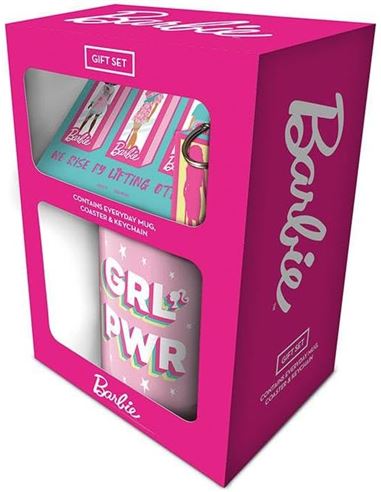 Set de Regalo - Barbie: Taza, llavero y posavasos - 54286604