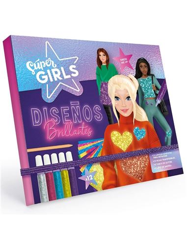 Set Creativo - Súper girls: Diseños brillantes - 79286183