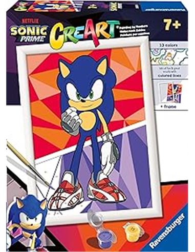 Ravensburger - CreArt Serie D: Sonic Prime, Kit pa - 26923682