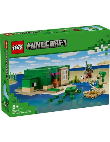 LEGO - Minecraft: La Casa-Tortuga de la Playa - 22521254