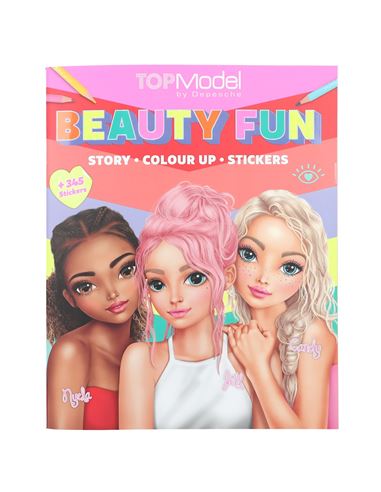 Libro para colorear - Beauty Fun: Top Model - 50213137