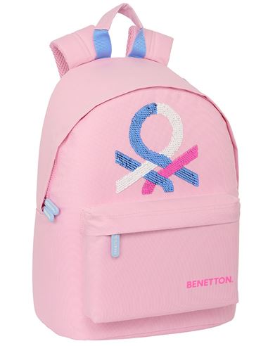 Mochila - Escolar: Benetton Pink (41cm) - 79154901