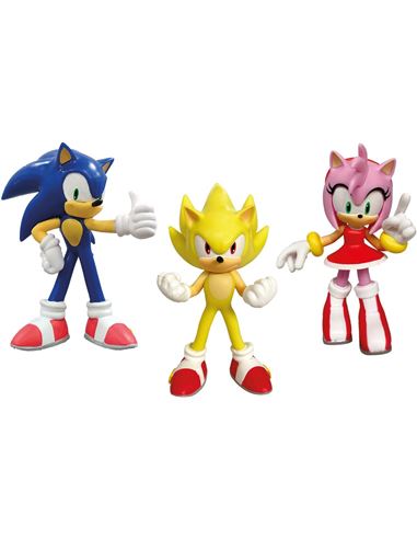 Figuritas - Sonic: Pack 3 figuras - 73990303