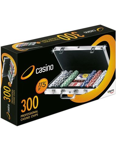 Maletin 300 - Fichas Poker - 19370300