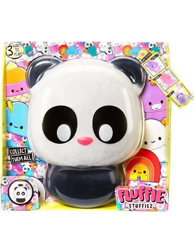 Peluche - Fluffie Stuffiez: Panda Grande (40 cm) - 37759445