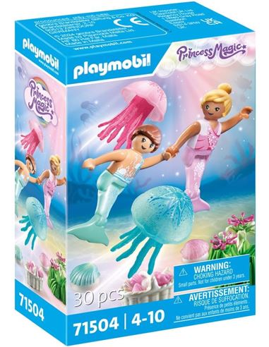 Playmobil - Magic: Sirenas infantiles con medusas - 30071504