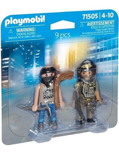 Playmobil - Action: Policía con ladrón - 30071505