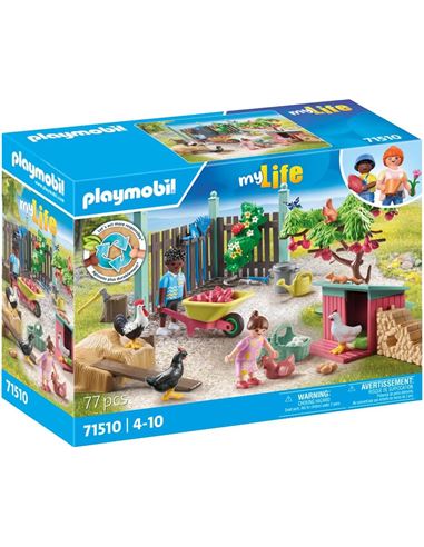 Playmobil - My Life: Corral de pollos - 30071510