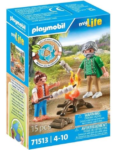 Playmobil - My Life: Hoguera con malvaviscos - 30071513
