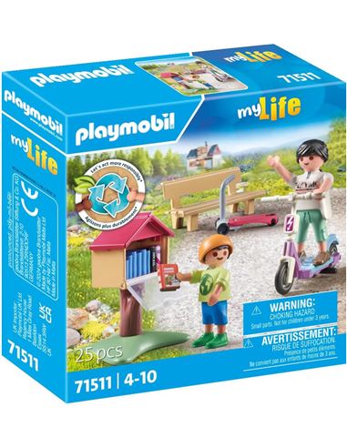 Playmobil - My Life: Intercambio de libros - 30071511