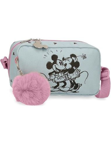 Bolso - Bandolera: Mickey y Minnie Mouse Kisses - 60175569