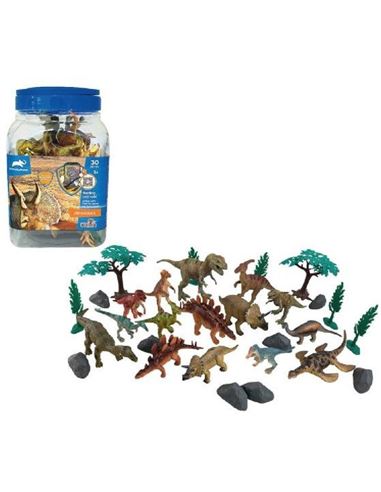 Set figuras - Discovery: Dinosaurios (30 pzs) - 48340466-1